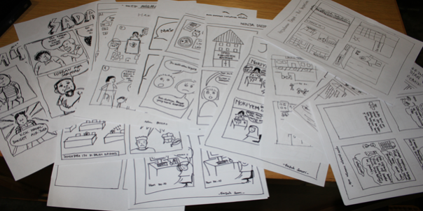 Workshop Komik Curhat Politik Nov 2013