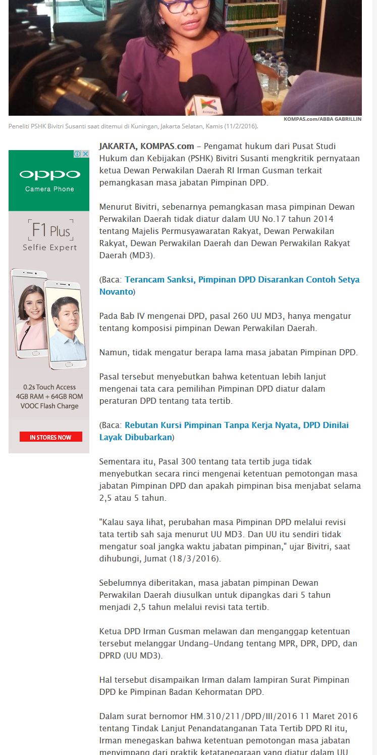 PSHK_Pemangkasan_Masa_Jabatan_Pimpinan_DPR_Tidak_Bertentangan_dengan_UU_-_Kompas.com_-_2016-05-18_10.35.39