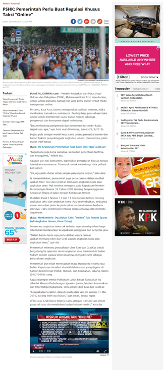 PSHK_Pemerintah_Perlu_Buat_Regulasi_Khusus_Taksi_Online_-_Kompas.com_-_2016-03-29_15.50.17Kecil