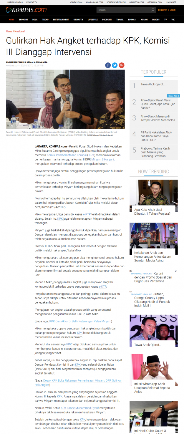 Gulirkan_Hak_Angket_terhadap_KPK,_Komisi_III_Dianggap_Intervensi_-_Kompas.com_-_2017-04-20_16.07.37