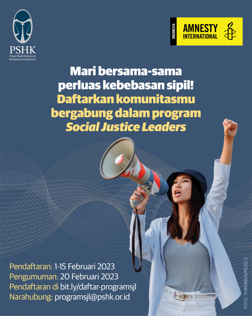 Daftarkan Komunitasmu Bergabung dalam Program Social Justice Leaders